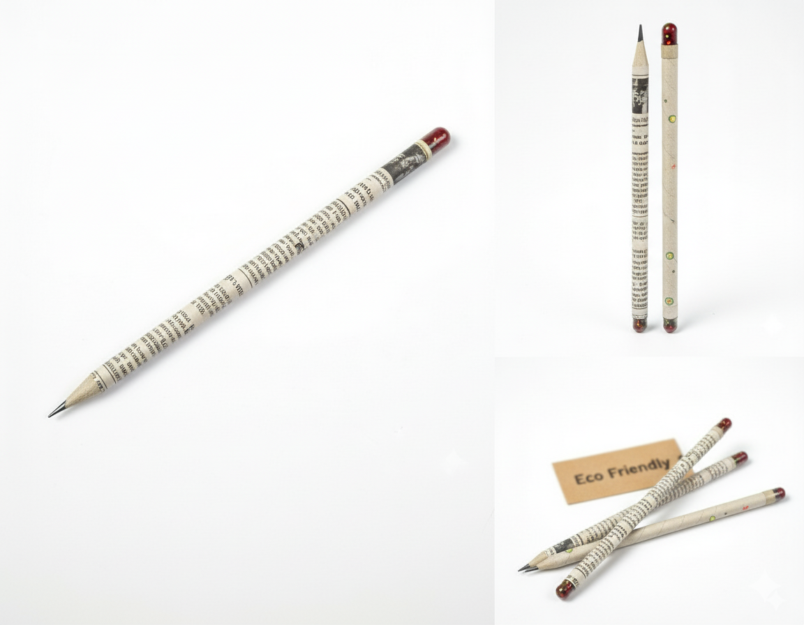 Newspaper Seed Pencil