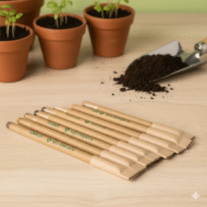 Kraft Paper Pen with Seed
